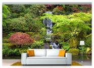 Papel De Parede Jardim Japonês Árvore 3D Jjp10