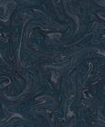 Papel de parede kantai milan 2 - efeito manchado azul escuro