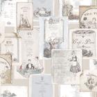 Papel de Parede Kitchen Recipes G12287 - Rolo: 10m x 0,53m - GALERIE