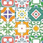 Papel de Parede Lavável Vidrado Português Mosaico 3m