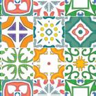 Papel De Parede Lavável Vidrado Português Mosaico 3M