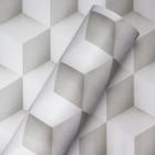 Papel de Parede Lavavél Vinil Adesivo Decor Geometrico 1,00 X 0,61 - Alltak