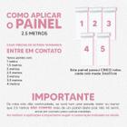 Papel De Parede Painel 3D Folhas Verde E Vermelha 2,5M