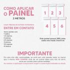 Papel De Parede Painel 3D Mármore Branco Nero Ouro 3M