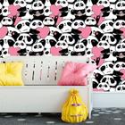 Papel De Parede Adesivo Panda Realista - Aum adesivos - Papel de Parede -  Magazine Luiza