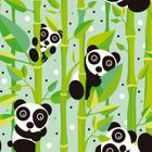 Papel De Parede Adesivo Desenho Panda Com Fundo Branco 12M - Colai - Papel  de Parede - Magazine Luiza