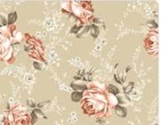 Papel De Parede Para Sala Quarto Floral Flores Em 3d Adesivo Lavável FL165