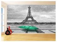 Papel De Parede Paris Eiffel Guarda Chuva Céu 3,5M Ncd308