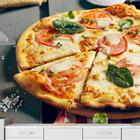 Papel de Parede Pizza Forno Cozinha Alimento Sala Adesivo - 196pcm