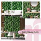 Papel De Parede Plantas Verde Efeito 3D Tuia Hilandesa 9M