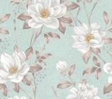 Papel de Parede Quarto Casal Floral Delicado FL106 METROSX57CM