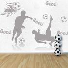 Papel de Parede Quarto Menino Jogo de Futebol Painel 9m²