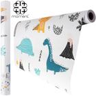 Papel de parede rolo autoadesivo animais 45cmx5m