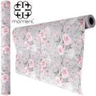 Papel de parede rolo autoadesivo rosas 45cmx5m