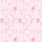 Papel De Parede Rosas Claras Sala Quarto Adesivo Lavavel - LRP