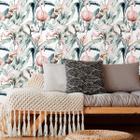 Papel de Parede Tropical Flamingos Aquarela 270 - Inove Papéis de Parede