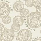 Papel de Parede Versace V Moderno Bege 386103