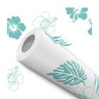 Papel De Parede Vinílico Flores Tropical Verde Sala Quarto 12m - DELIQUADROS