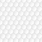 Papel de Parede Vinílico Hexagonal Geométrico Sala Cozinha 3m