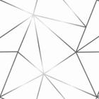 Papel De Parede Zara Branco Silver Prata Auto Colante 18m