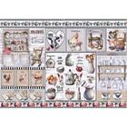 Papel Decoupage My Farm Pd-1088 Kit 5 Un. 34,3X49 Litoarte