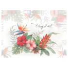 Papel Decoupage OPAPEL 30x45 2383 Flores Tropicais