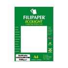 Papel Ecolight Goffrata A4 180G Branco 20Fls - Filiperson