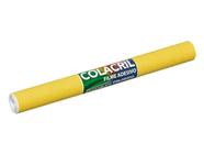 Papel Filme Adesivo 45CmX10M Colacril Amarelo - 301A11C71C