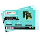 Papel Fotográfico 10x15 Brilhante Glossy 180g Marpax 4000 Fls