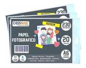 Papel Fotográfico Brilhante 10x15 230g Cassmar 100 fls