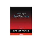 Papel Fotografico Canon Pro Platinum Pt 101 Glossy 8.5 X 11 Pol 20 Folhas