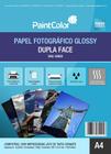 Papel Fotográfico Glossy Dupla Face A4 180g 100 Folhas