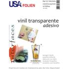 Papel Fotográfico INKJET A4 Vinil Adesivo Transparente - Caixa com 10 Unidades - Usa Folien