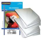 Papel Fotográfico Master Print 135G Tamanho A4 100 folhas