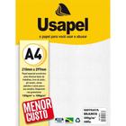 Papel goffrata a4 180g c/ 50 folhas branco - usapel