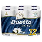 Papel hig. duetto folha dupla 12 rolos 30m