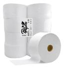Papel Higiênico Branco - Folha Simples - 8 Rolos X 500m Cada
