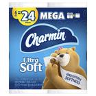 Papel higiênico Charmin Ultra Soft 6 Mega Rolls = 24 Regular