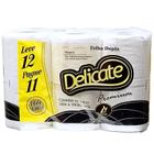 Papel Higiênico Delicate Premium 30Mts Com 12 Rolos