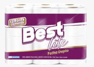 Papel higiênico folha dupla best lite 12rolo x 20m x 10cm - CIA CANOINHAS DE PAPEL