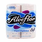 Papel Higiênico Folha Simples AlveFlor Soft 64 Unidades