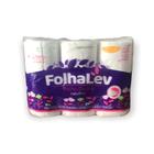 Papel higienico Folhalev folha dupla 30m - 12 rolos