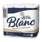 Papel Higiênico La Vie Blanc Folha Dupla Leve 12 Pague 11 - Mimmo