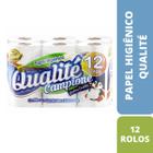 Papel Higienico Qualite Folha Dupla Com 12 Rolos 30M