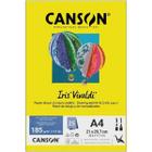 Papel Iris Vivaldi Amarelo Canário 25 Fls A4 185g - Canson