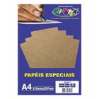 Papel Kraft A4 Madeira Pardo 180g 50 Folhas - Off Paper