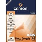 Papel manteiga 50 fls A4 40g Canson