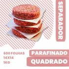 Papel manteiga separar hamburguer parafinado 14x14 - Mamedes papéis