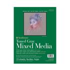 Papel Mix Media Strathmore Toned Gray 300g 22,9 x 30,5 cm 15 Folhas 462-309