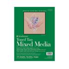 Papel Mix Media Strathmore Toned Tan 300g 22,9 x 30,5 cm 15 Folhas 462-209